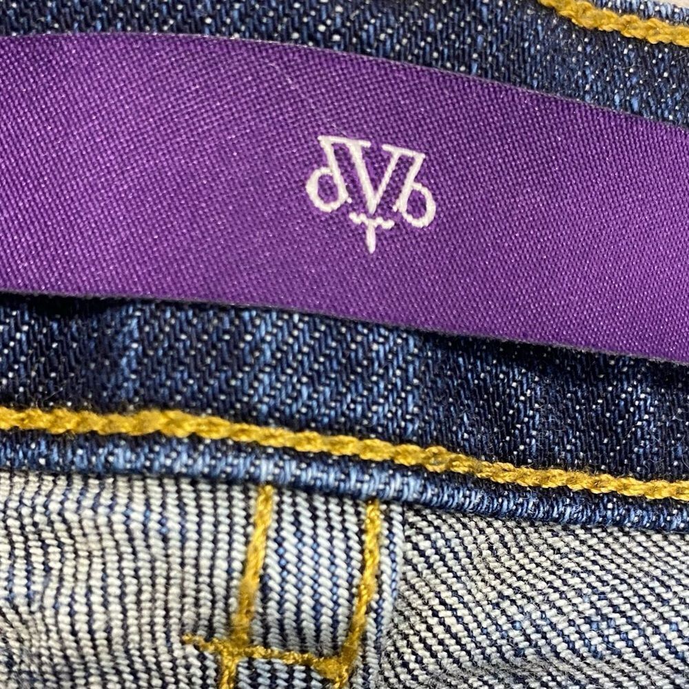 Victoria Beckham DVB Straight Leg Premium Denim Jeans 26x34 LNWO Tags - Picture 11 of 13